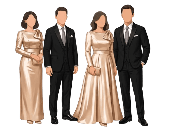Bridal party attire guide